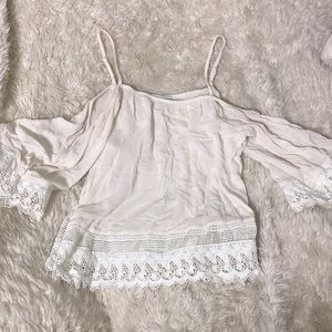 American Eagle Cold Shoulder Top